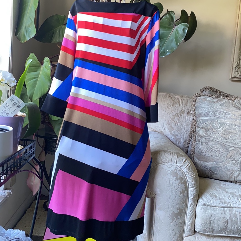 Soho Apparel multi colored size 10 dress